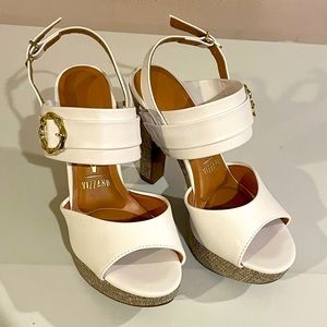 Vizzano faux leather high heels shoes size 5